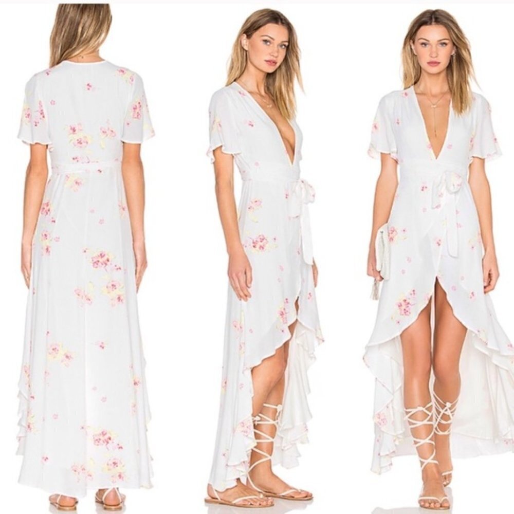 NWT Privacy Please Krause Wrap Dress in Caprice XS